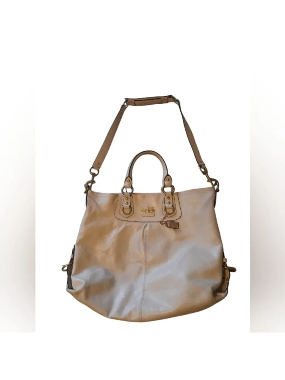 Coach Vintage Y2K Madison Leather Julienne Shoulder Tote Bag